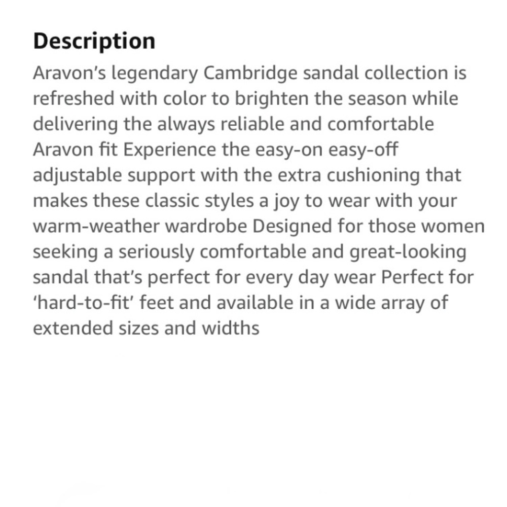 Aravon Black Metallic Suede Cambridge 2 Strap Sandal - Picture 13 of 14